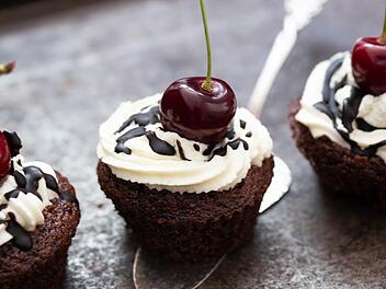 Schwarzw&auml;lder Kirschmuffins