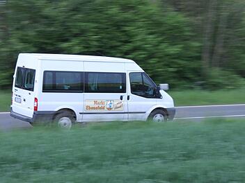 Rückfahrt Richtung Ebensfeld: Für diesen Tag ist die Tour zu Ende.