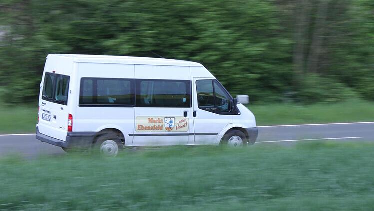 Rückfahrt Richtung Ebensfeld: Für diesen Tag ist die Tour zu Ende.