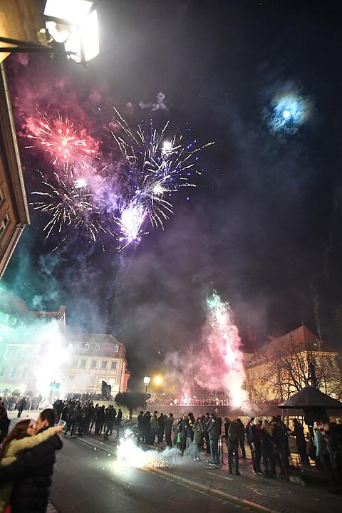 Silvester: Bamberg begrüßt 2018
