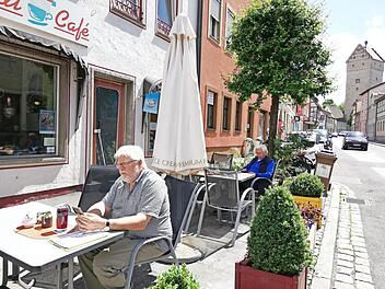 Außengastronomie liegt im Trend. Auch in Münnerstadt ist das so.