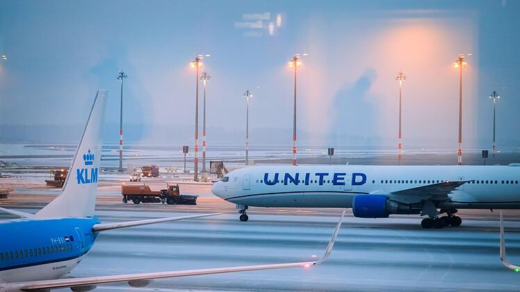 Winterwetter - Flughafen Berlin/Brandenburg