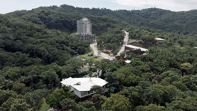 Einmal sollen hier 150.000 Leute wohnen. Im Moment sind es nicht mehr als 50.