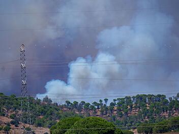 Waldbrand in Spanien