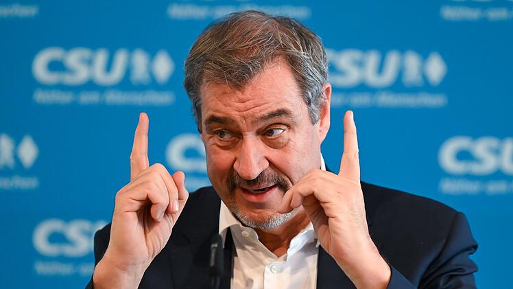 Erwin Huber wirft Markus S&ouml;der "fehlenden Mannschaftsgeist" vor