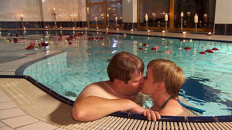 Bauer Sebastian und Ines waren im Finale noch ein Herz und eine Seele. Foto: RTL