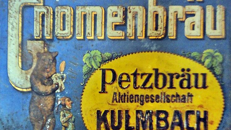 "Gnomenbräu" nannte die Petrbräu ihr Helles.  Repro: Helmut Geiger