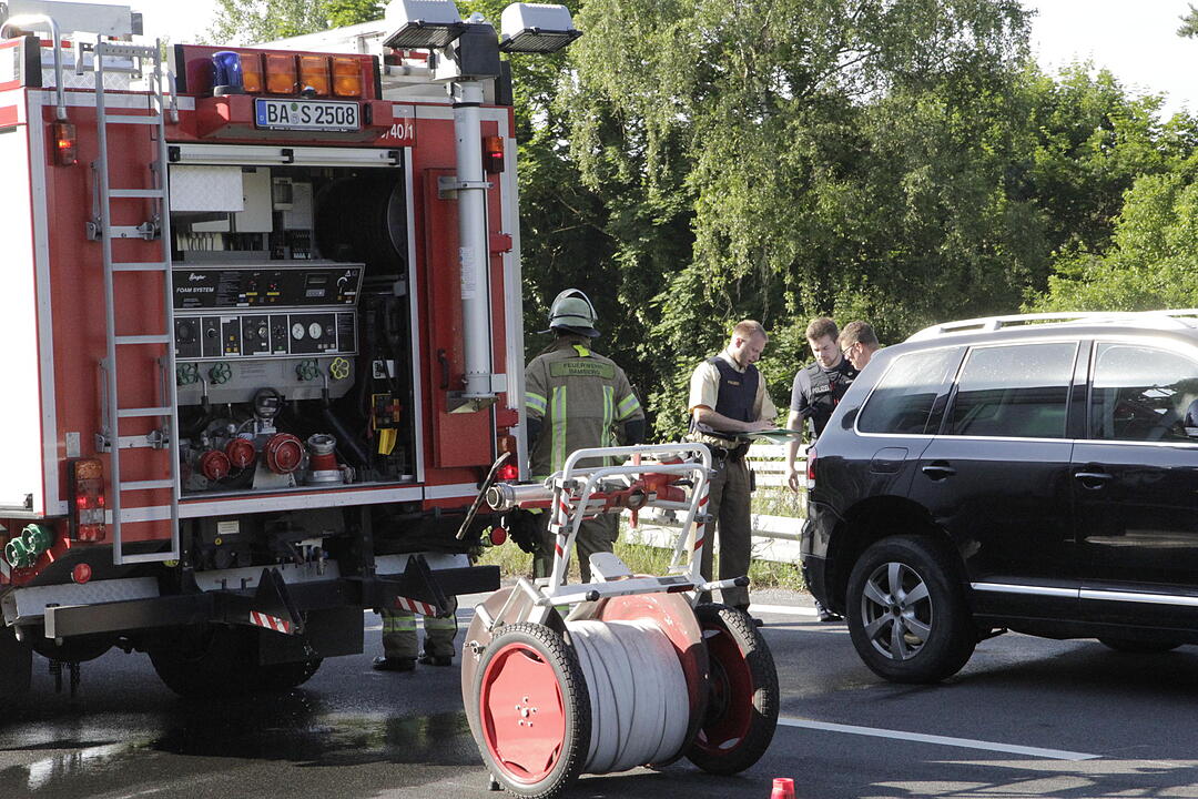 Schwerer Auffahrunfall in Bamberg