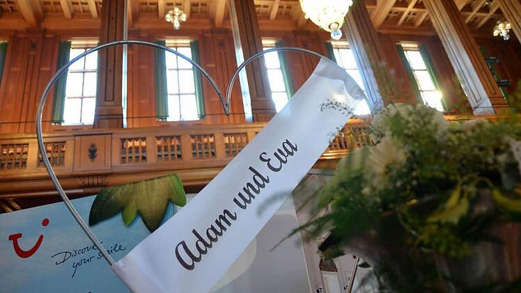 Breit gefächert war das Angebot auf der Bad Kissinger Hochzeitsmesse.  Foto: Peter Rauch