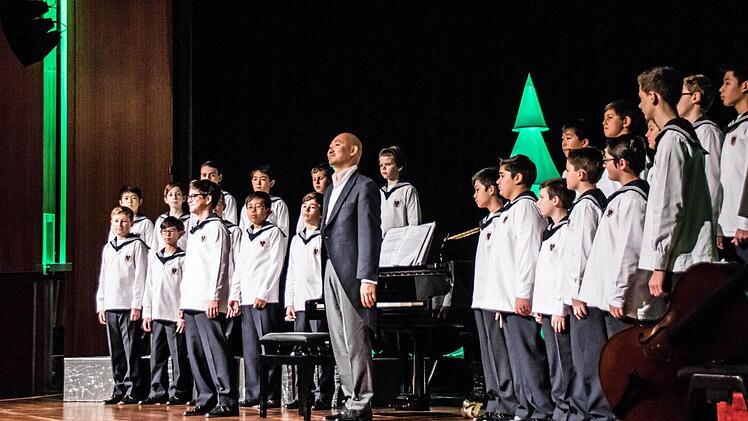 Die Wiener Sängerknaben gastierten in Coburg.Foto: Jochen Berger