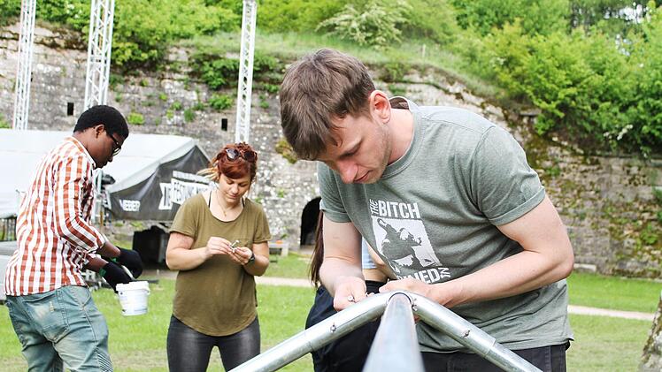 "Die Festung rockt" 2019 in Kronach Foto: Teresa Hirschberg
