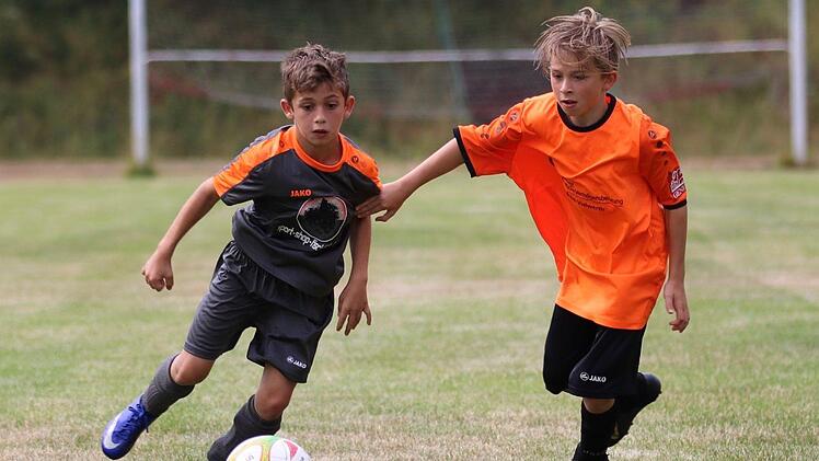 Schnappschüsse vom U11-Turnier beim SV Wildflecken. Foto: Fabio Mathea