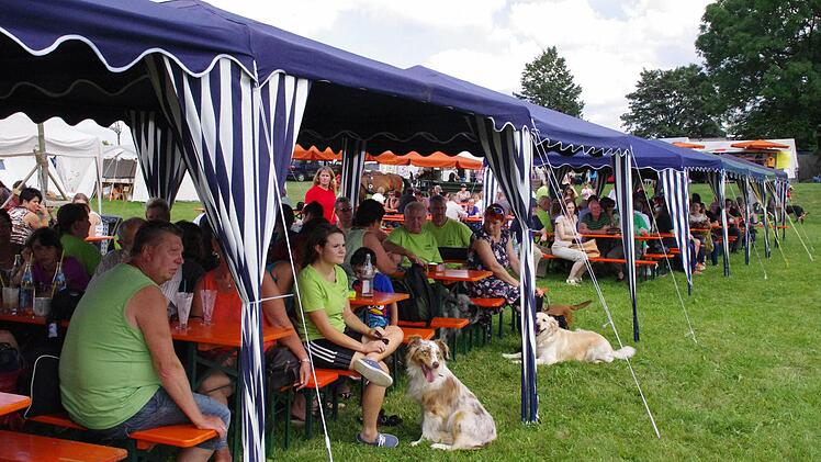 Beim Tierheimfest herrschte trotz großer Sommerhitze Hochbetrieb. Foto: Marco Meißner