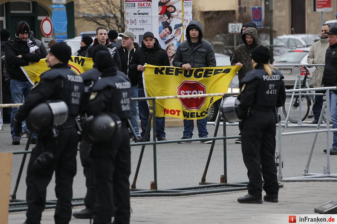 Demonstrationen in Bamberg