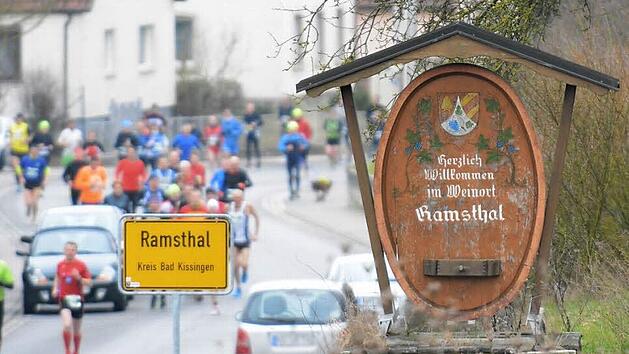 Ein famili&auml;rer Lauf mit sportlichem Anspruch: der Saaletal-Marathon des SV Ramsthal. Foto: Archiv/ssp