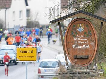 Ein familiärer Lauf mit sportlichem Anspruch: der Saaletal-Marathon des SV Ramsthal. Foto: Archiv/ssp