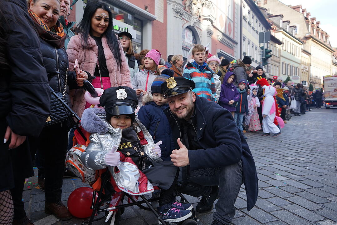 Die schönsten Bilder vom Faschingsumzug Bamberg 2024