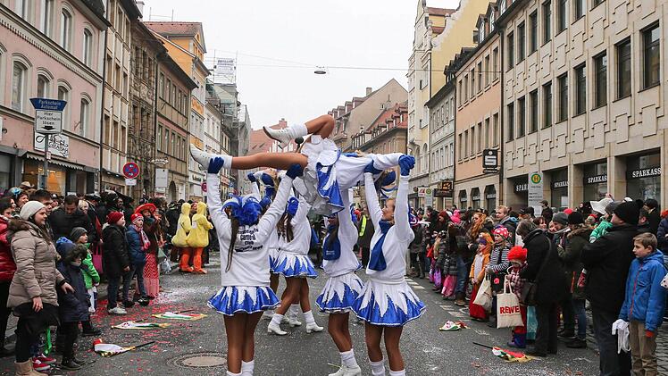 Faschingsumzug in Bamberg Foto: RiegerPress