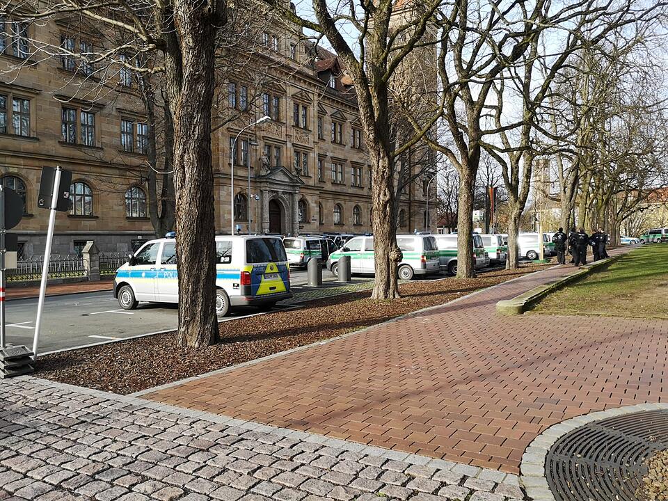 Demonstrationen in Bamberg: III. Weg und Gegendemo