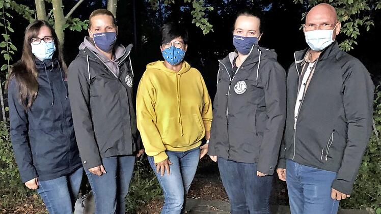 Nadja Müller (2. v. l.) und ihr Team sind zufrieden mit der Entwicklung des ESC. Foto: privat