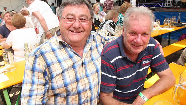 Wolfgang Kalb und Ulrich Jucht (von links)