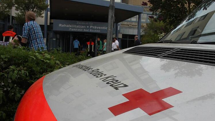 Der Brand in der Kurklinik in Bad Bocklet am 11. Mai 2016 gehörte zu den größeren Einsätzen der örtlichen Wehr. Foto: Paul Ziegler