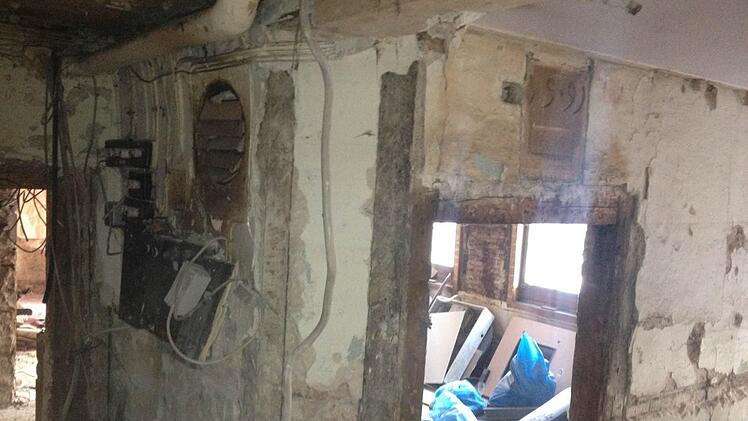 Anblick vor der Sanierung.