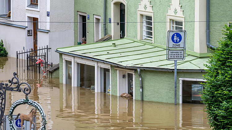 Hochwasser in Bayern - Passau