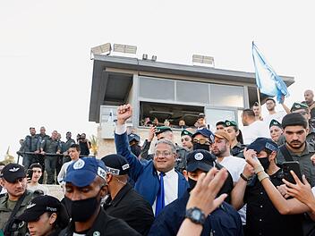 Israels Polizeiminister Ben-Gvir in der Altstadt von Jerusalem