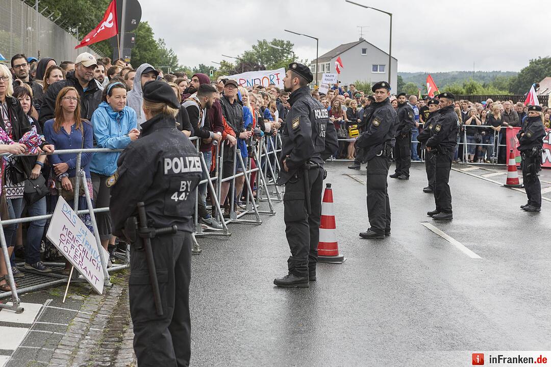 Demonstration gegen Rechts in Zirndorf