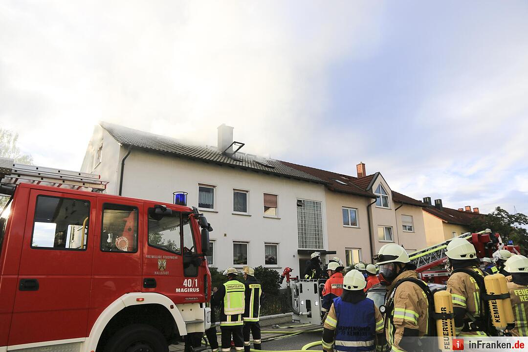 Brand in Hallstadt