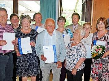Der VdK Gundelsheim dankte treuen Mitgliedern. Foto: privat