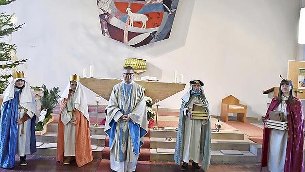 Die Königsberger Sternsinger brachten die Segenstüten an die Stellen, wo sie später abgeholt werden könnten.