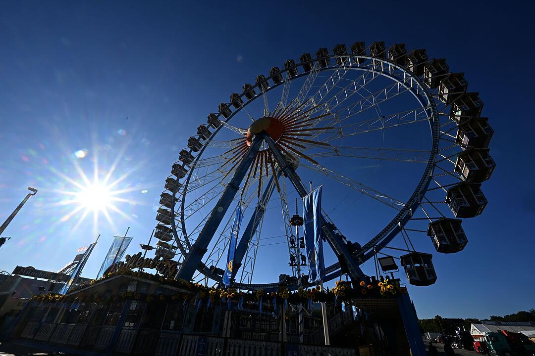 Presserundgang über das Oktoberfestgelände