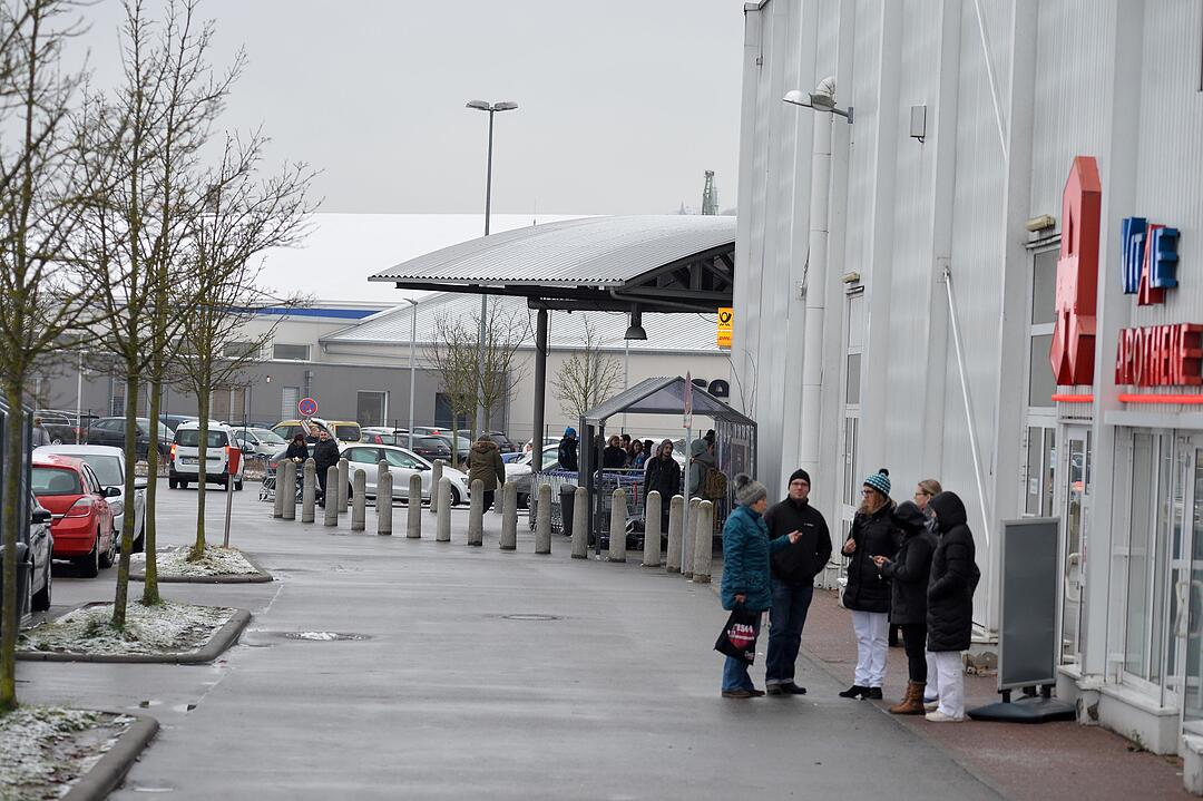 Feuerwehreinsatz bei Real in Hallstadt