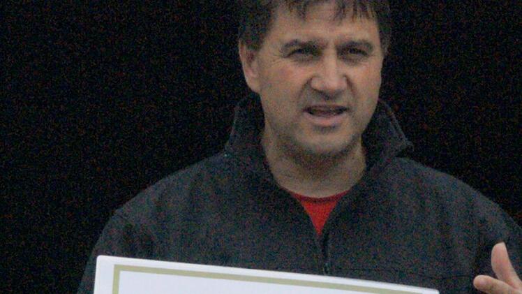 Jörg Deinlein, Landwirt aus Neudorf/Scheßlitz erläuterte den Bauern aus den Landkreisen Bamberg und Forchheim "Landwirtschaft 4.0" in der Praxis.