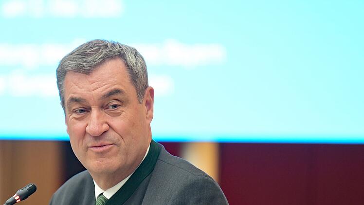 S&ouml;der und bayerisches Kabinett in Br&uuml;ssel