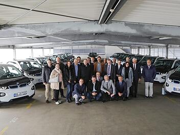 Die BMW bei der Abholung. Archivbild: Matthias Hoch