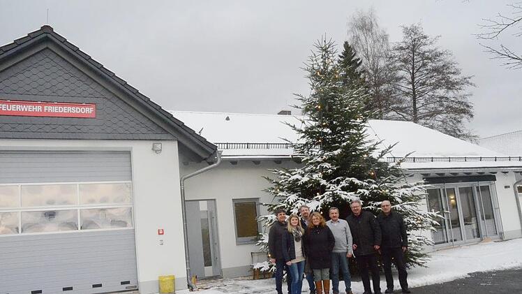 Das neue Feuerwehr- und Dorfgemeinschaftshaus Friedersdorf Foto: eh