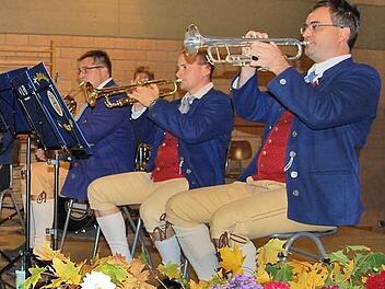 Dass die Trompetenspieler des Musikvereins Thulba-Reith ihr Handwerk verstehen, war unter anderem bei der "West Side Story" von Leonard  Bernstein zu hören.   Foto: Günther Straub