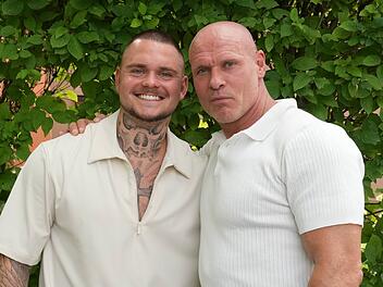 Endlich wieder ein Herz und eine Seele: Thorsten Legat (rechts) und Sohn Nico.
