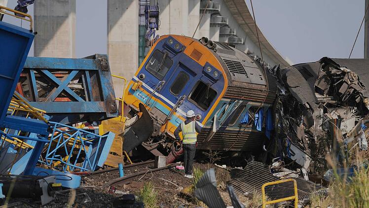 Zugungl&uuml;ck in Thailand