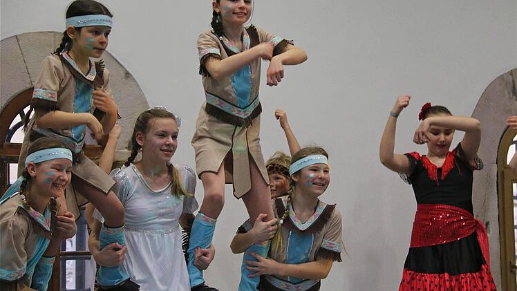 Die Tanzgruppe aus Untererthal hat den zweiten Platz belegt. Foto: Gerd Schaar