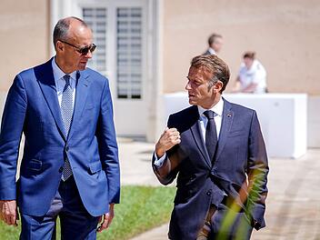 Friedrich Merz und Emmanuel Macron