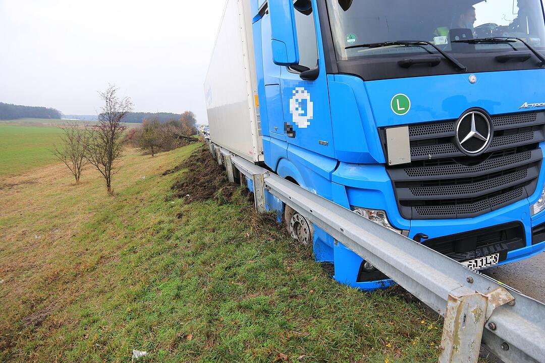 Lkw-Tragödie gerade noch verhindert