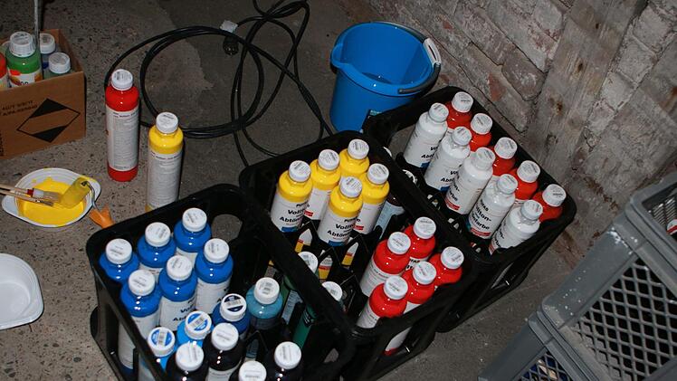 Impressionen vom Live-Painting-Event mit Billy The Artist.Foto: Jochen Berger