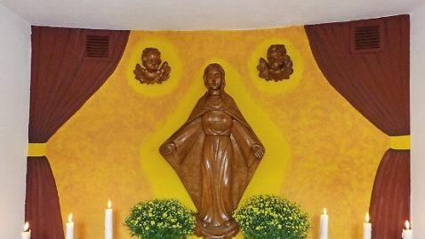 Auch im Innern ist die Kapelle wieder ein Augenschmaus