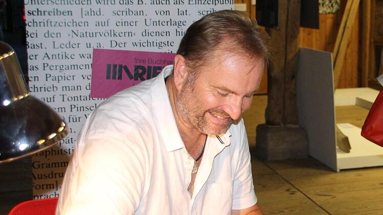 Helmut Vorndran   signiert  in der Alten Schäferei. Carolin Herrmann