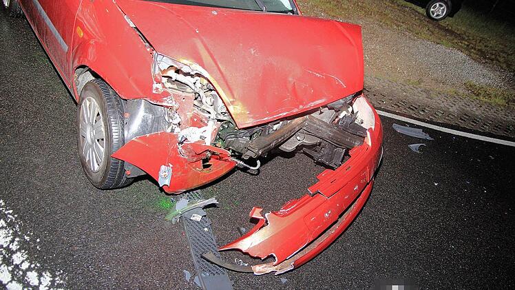 Unfall in Hallstadt am 25. Mai 2015 Foto: Ferdinand Merzbach