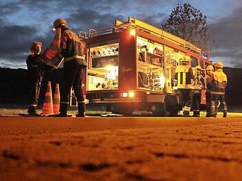 Tag und Nacht waren acht Jugendliche der Freiwilligen Feuerwehr Bad Bocklet im Einsatz. Foto: FFW Bad Bocklet